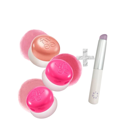 08. [Fwee] Pudding Pot + [Intoyou] Silicone Lip Brush