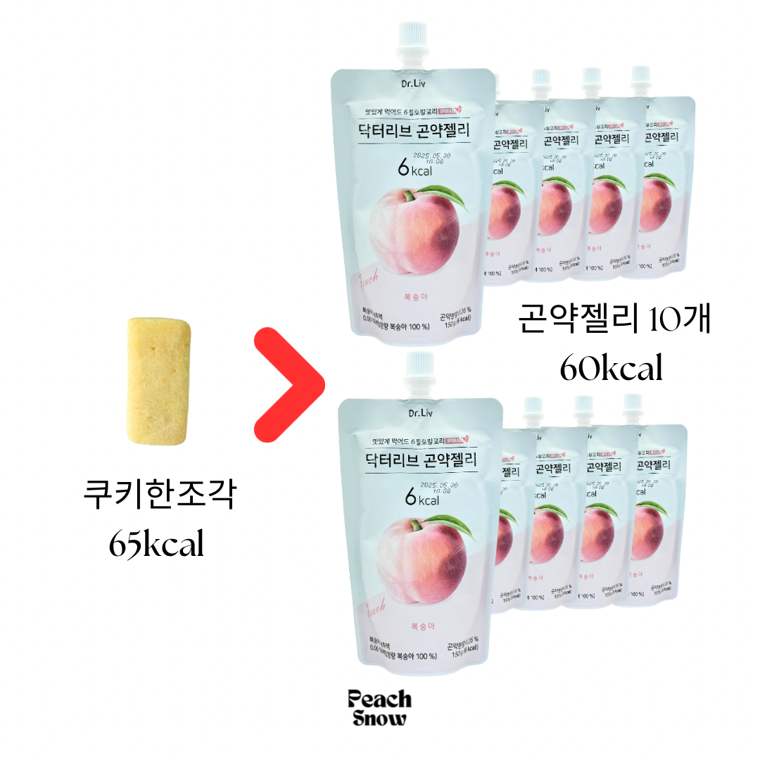 00-01. [Dr. Liv] 5ea Konjac Drink Low Calories Drink 150g