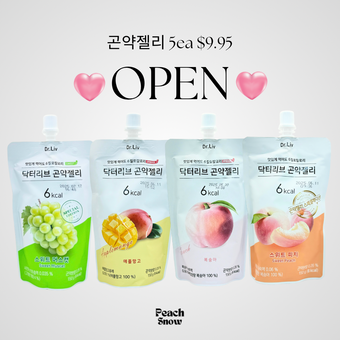 00-01. [Dr. Liv] 5ea Konjac Drink Low Calories Drink 150g