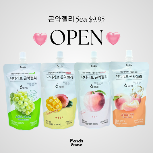 00-01. [Dr. Liv] 5ea Konjac Drink Low Calories Drink 150g