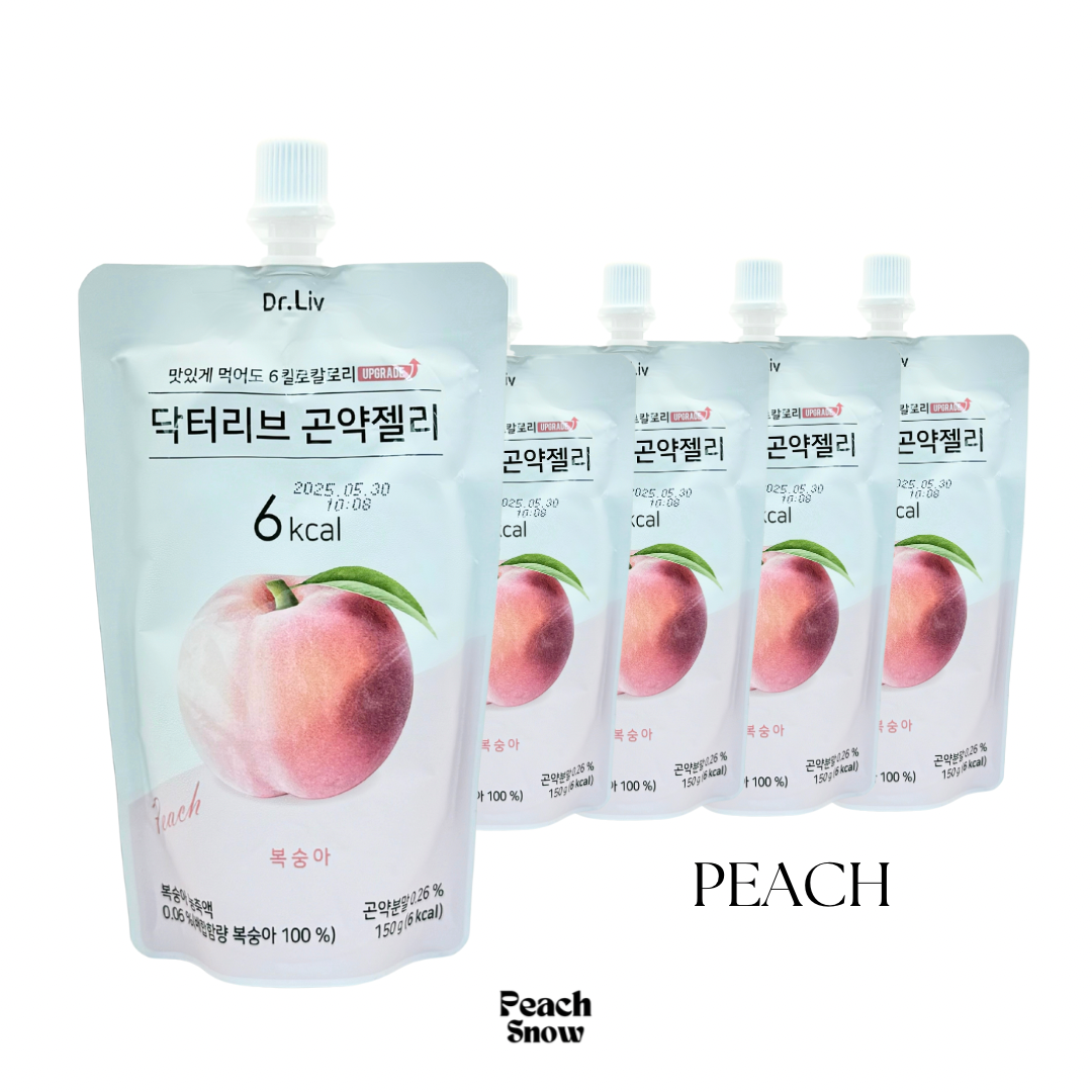 00-01. [Dr. Liv] 5ea Konjac Drink Low Calories Drink 150g